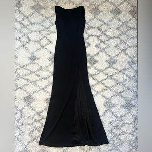 Windsor formal open back gown